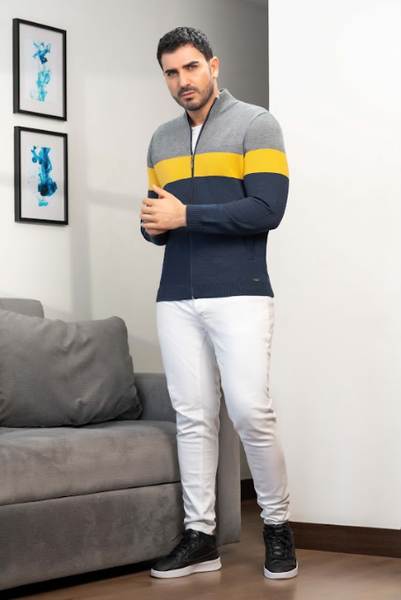 CHAQUETA COMBINADA CABALLERO - 5419