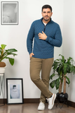 SWEATER CABALLERO MEDIA CREMALLERA - 5420