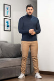Sweater Básico Cuello Tortuga - Hombre - Ref: 5490