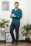 Sweater Básico Cuello V - Hombre - Ref: 5489