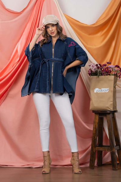 Capa en denim-mujer-Ref-5529